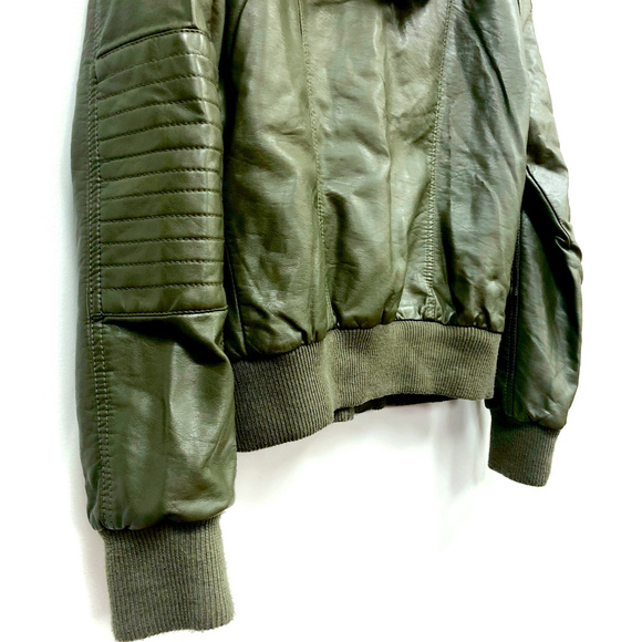 YMI Army Green Bomber Jacket - Picture 4 of 7